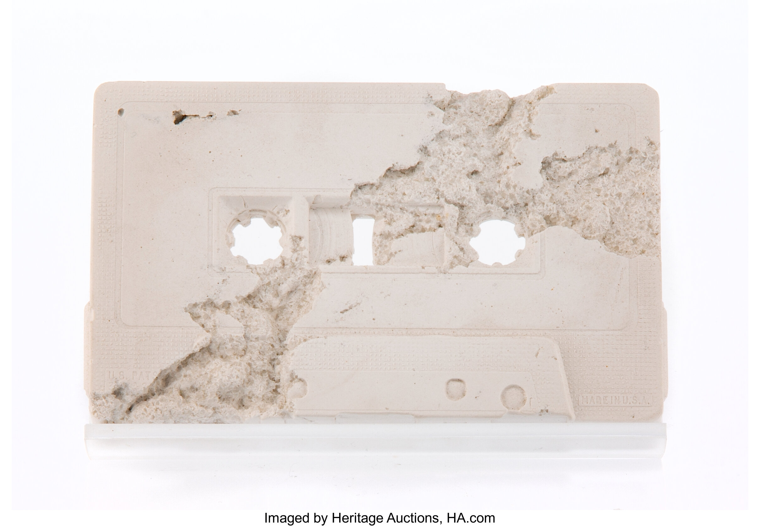 Daniel Arsham, Cassette Tape (FR-04) (2015)