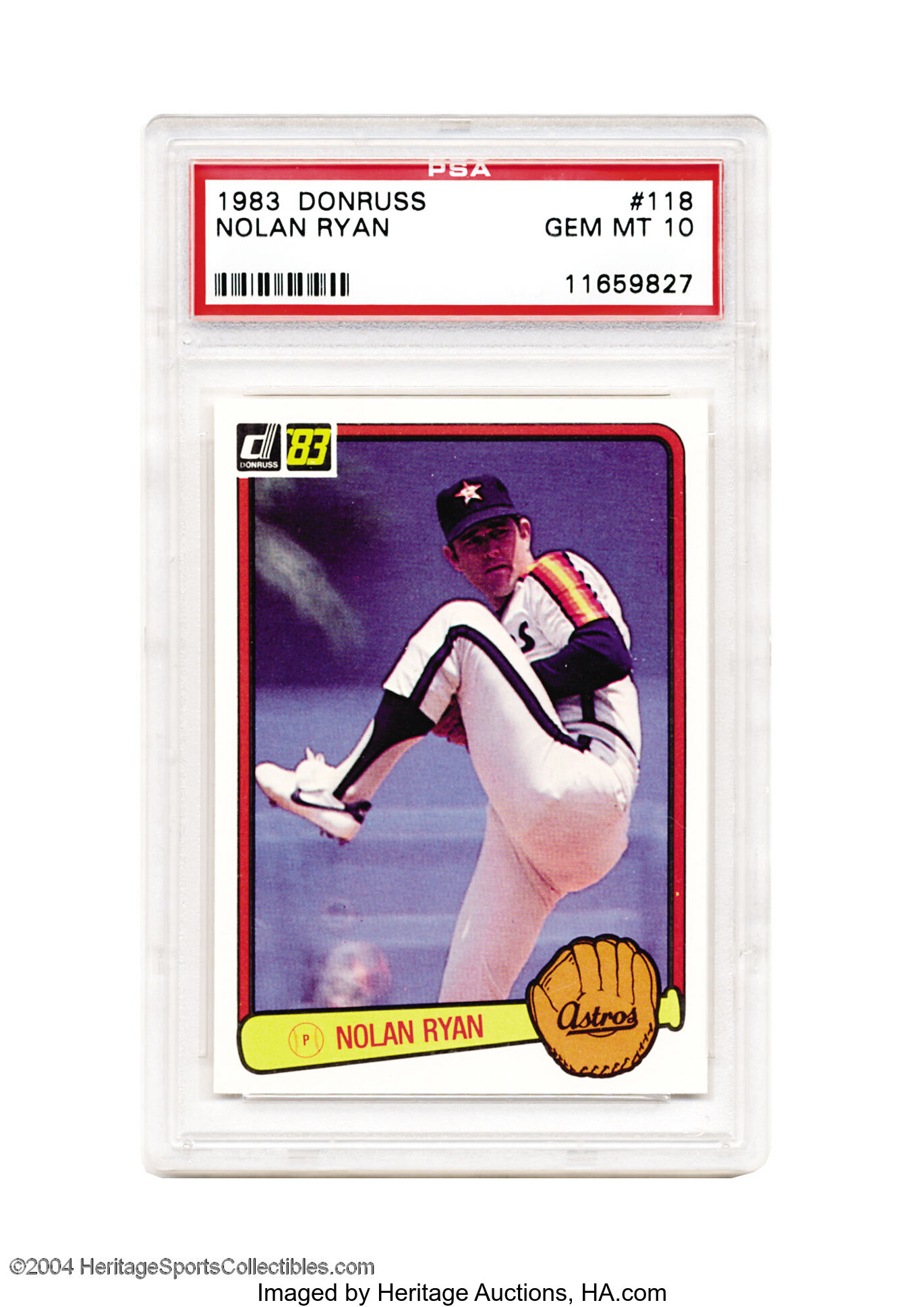 Astros Nolan Ryan Topps Card #100