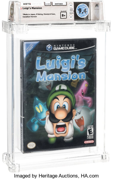 Luigi's Mansion (Nintendo GameCube, 2001) - European Version for sale  online