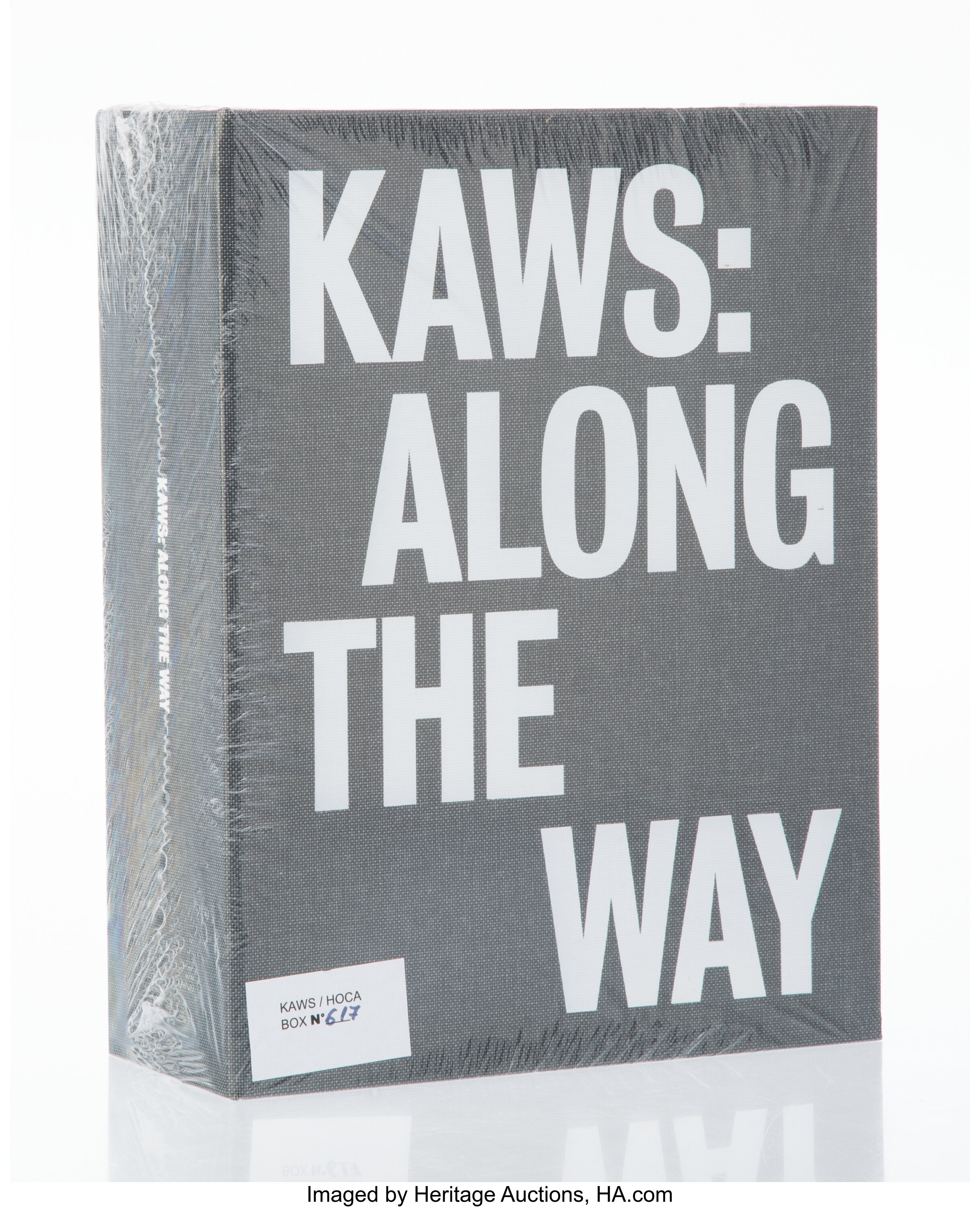 KAWS X HOCA. KAWS: Along the Way Monograph, 2020. Brochure, vellum