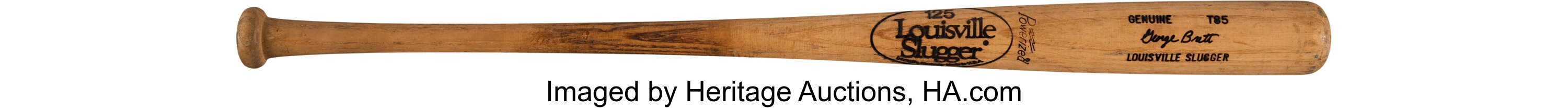 Lot Detail - George Brett 1980-83 Game-Used, Signed Louisville Slugger Bat  (MEARS A7) (PSA/DNA)