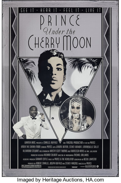 Under The Cherry Moon Warner Bros 1986 Rolled Fine Very Fine Lot Heritage Auctions