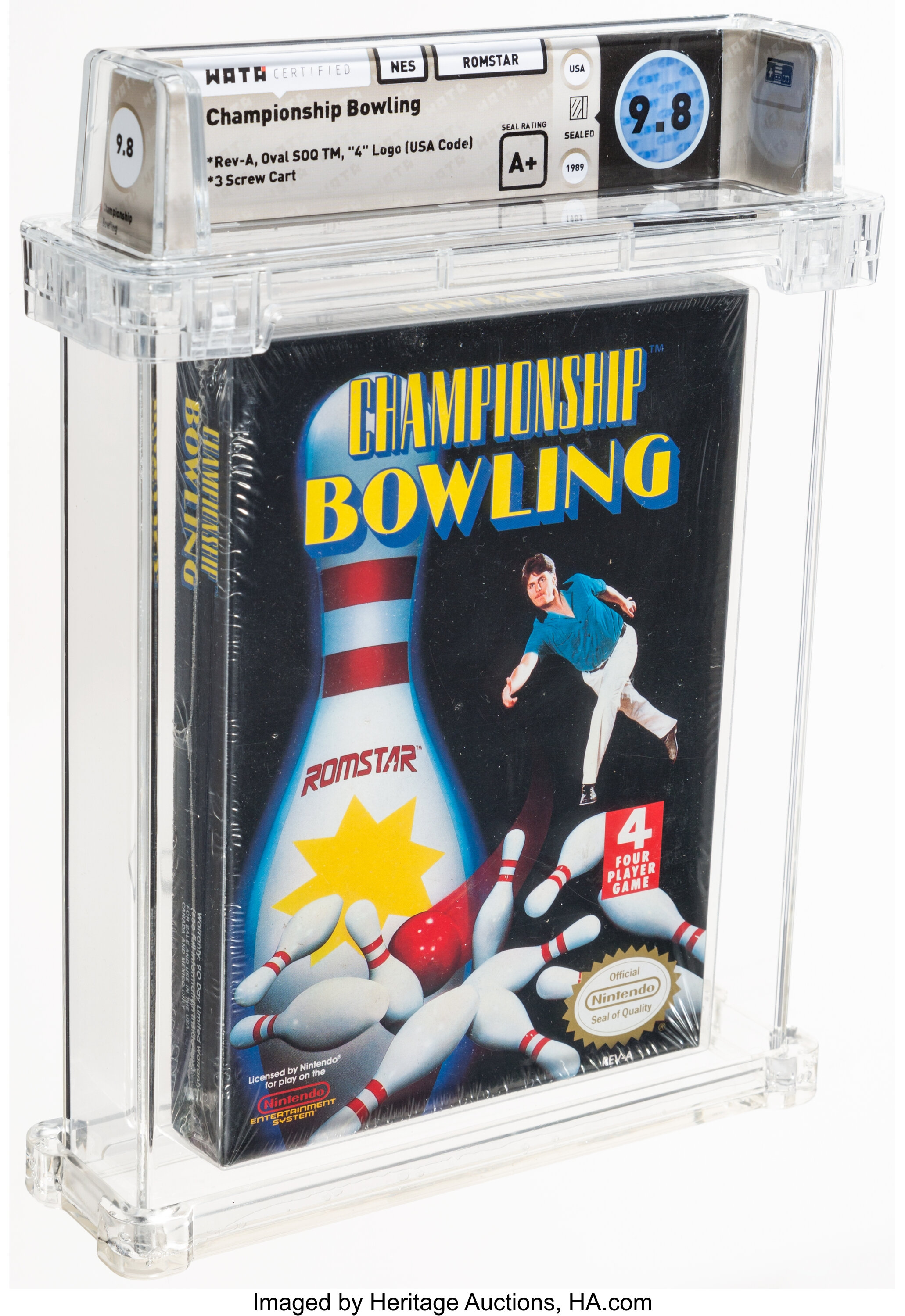 Championship bowling clearance nes