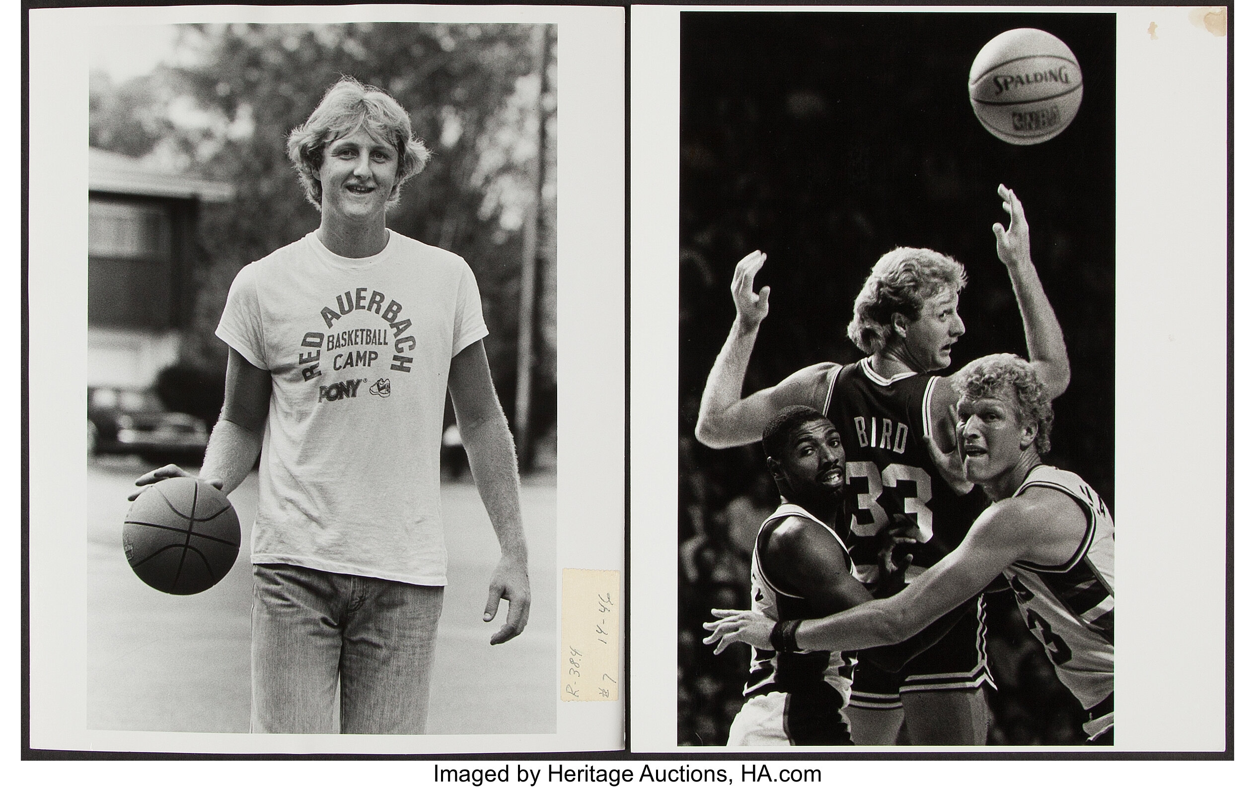 Larry Bird and Red Auerbach, News