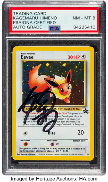 Pokemon Single Holo Card: Eevee #11 Black Star Promo