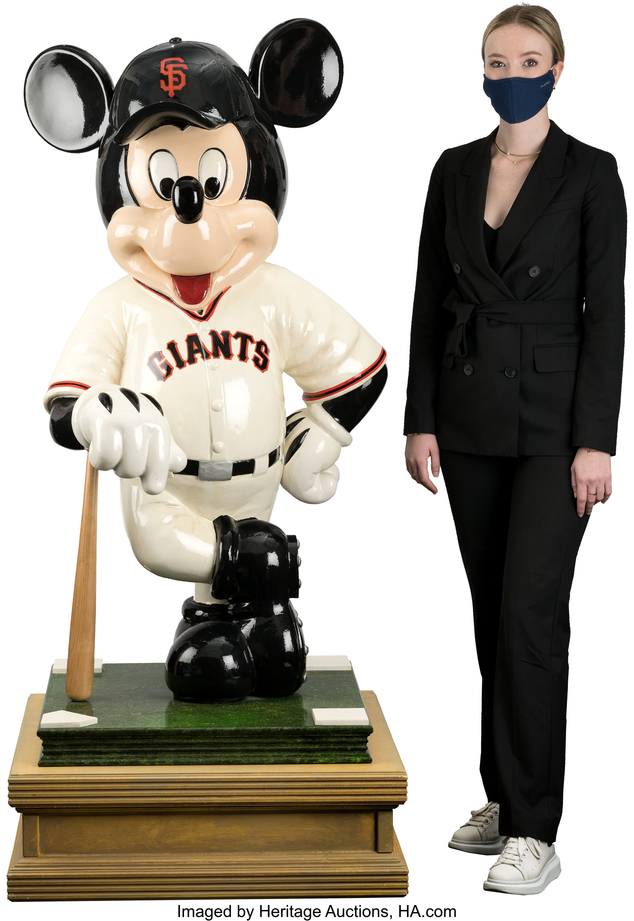 Mickey Mouse Disney Baseball bobblehead