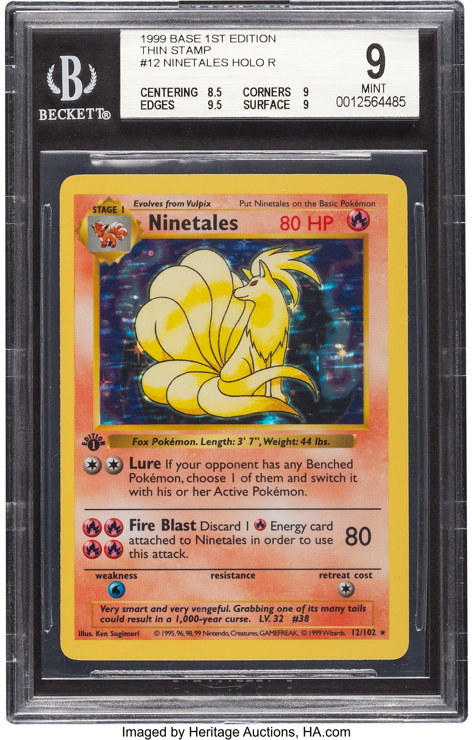 ninetales card