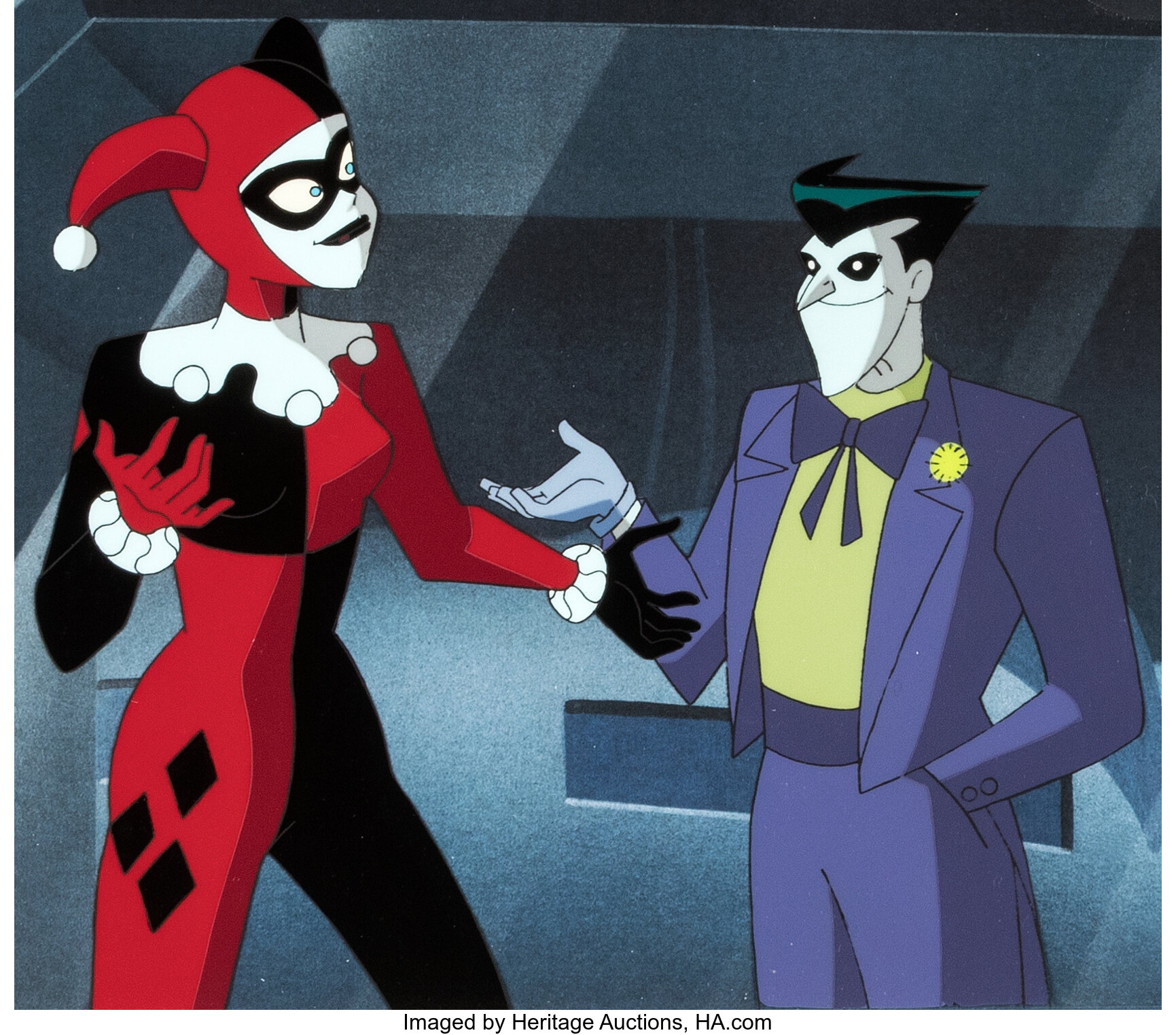 the joker and harley quinn batman animated series