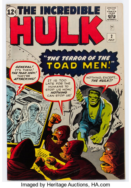 The Incredible Hulk #2 (Marvel, 1962) Condition: FN.... Silver Age