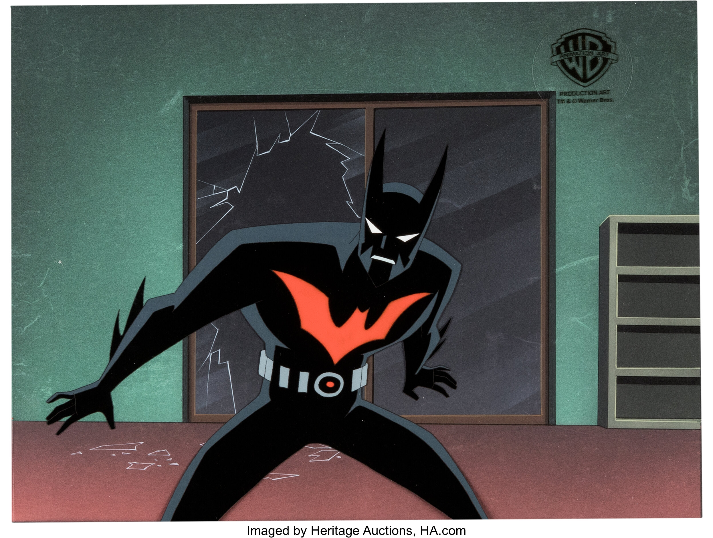 Batman Beyond Production Cel and Animation Drawing Batman: The | Lot #17105  | Heritage Auctions
