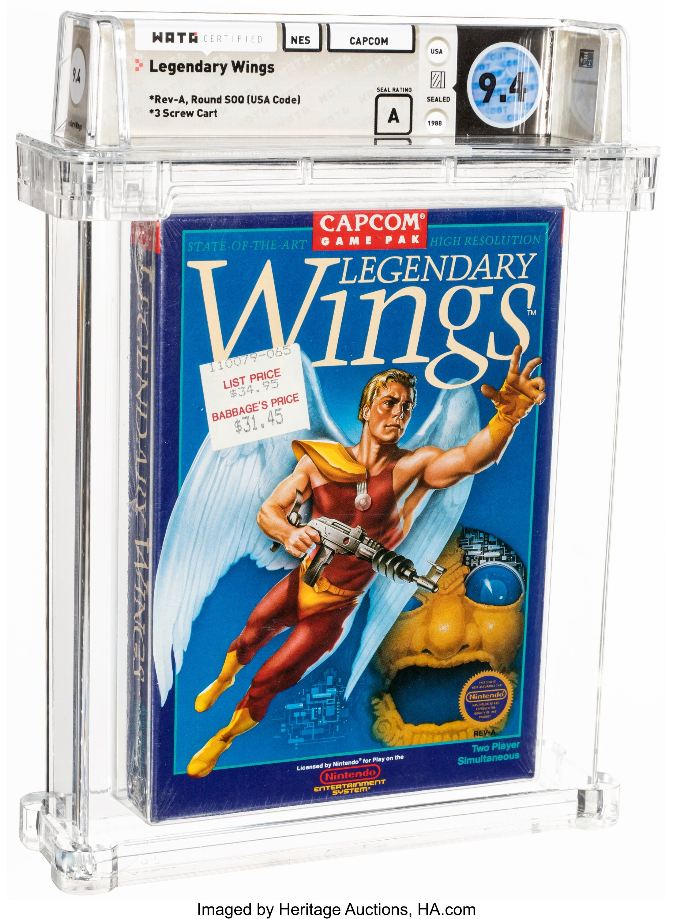 Legendary store wings nes