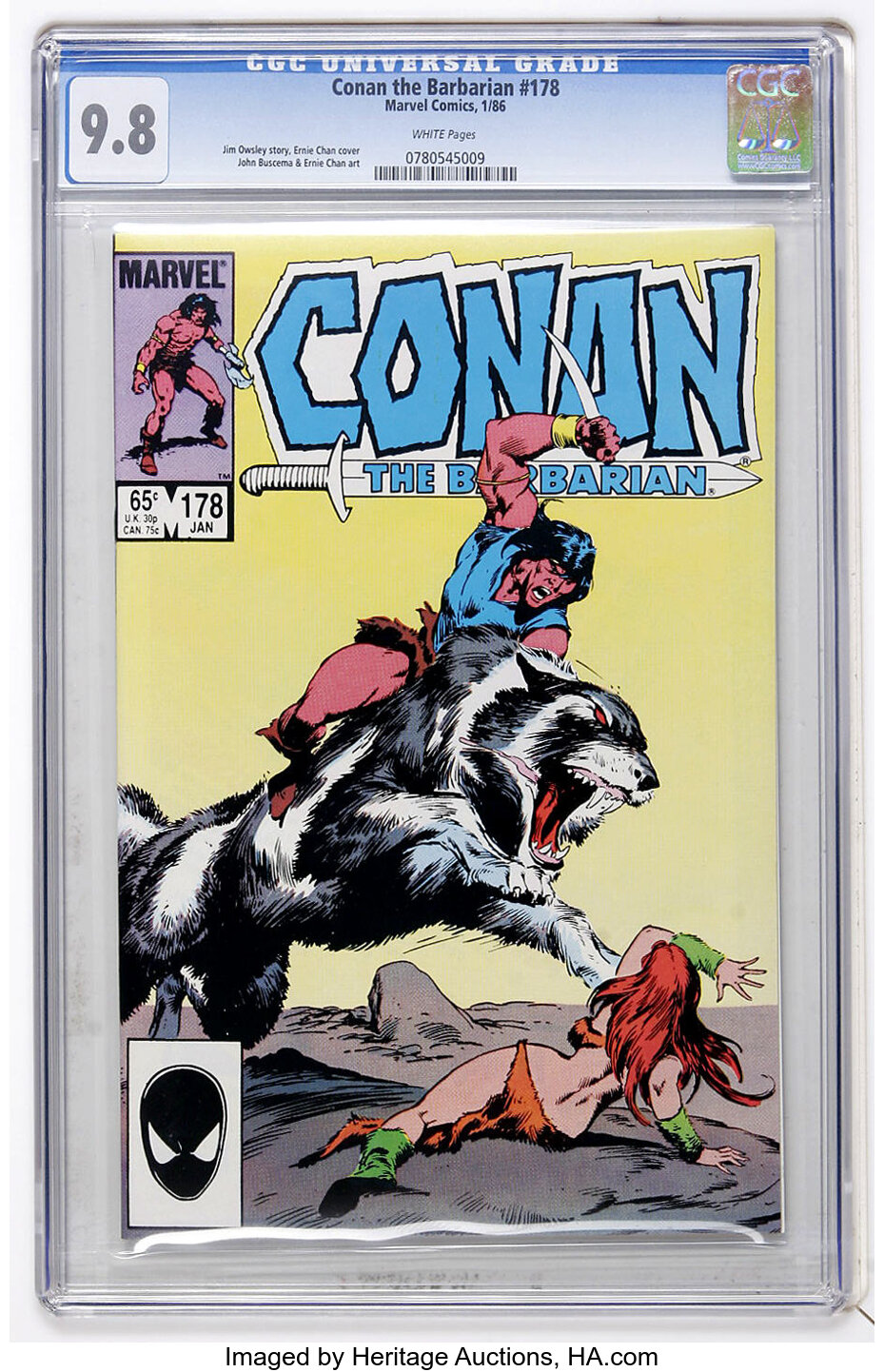 How Much Is Conan The Barbarian 178 Worth Browse Comic Prices Heritage Auctions