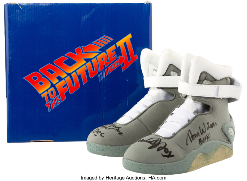 back to the future shoes in movie