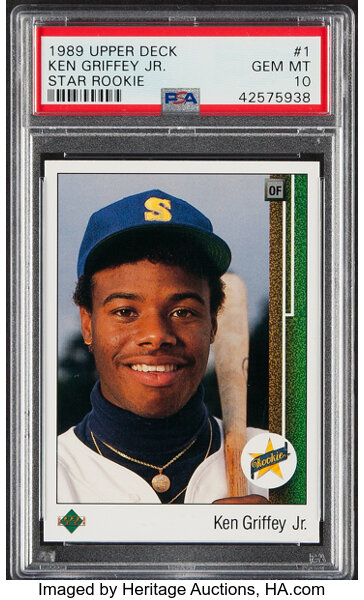 1989 Upper Deck Baseball #1 Ken Griffey Jr Rookie Card at 's