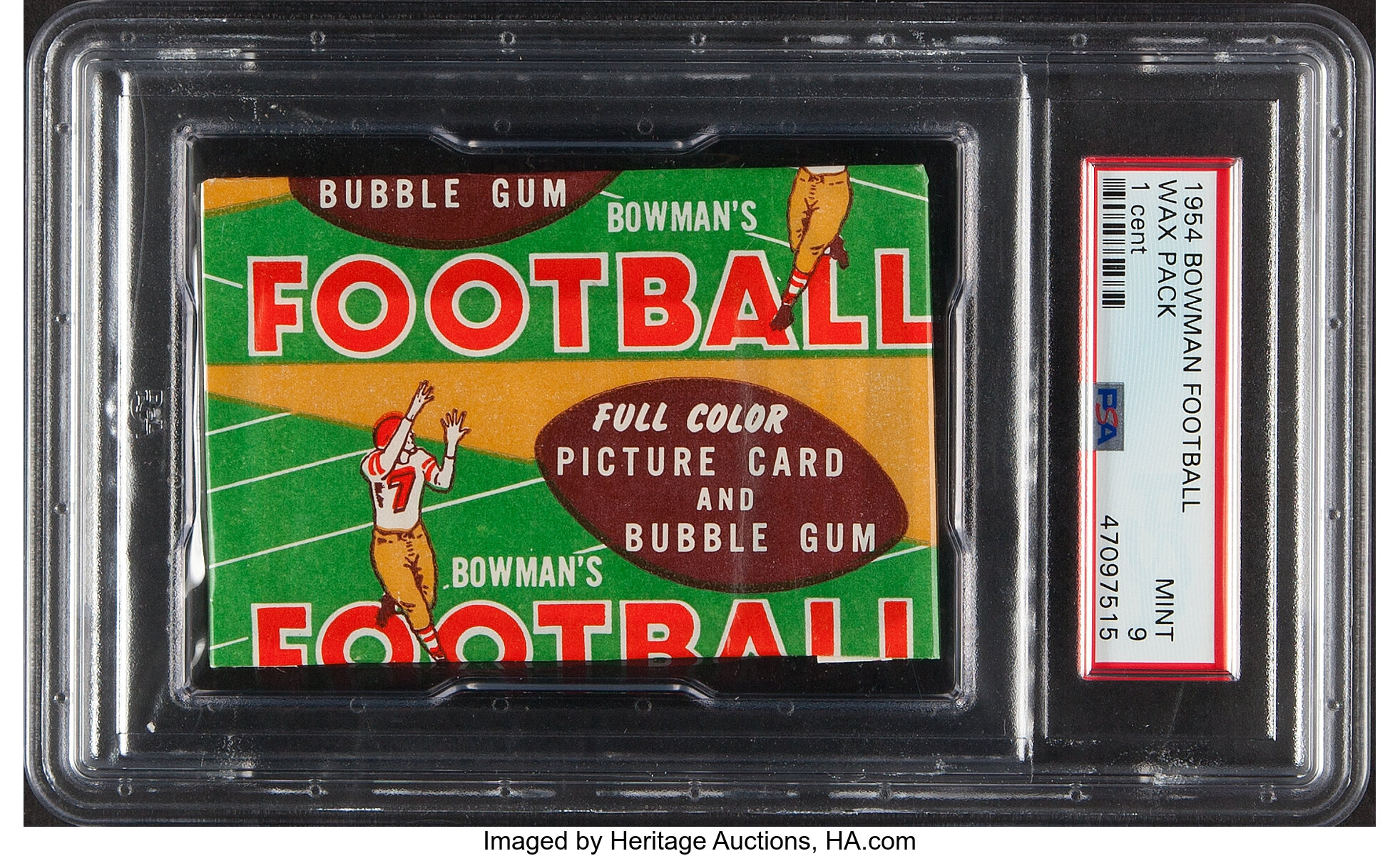 Issued by Bowman Gum Company  Card Number 2, Otto Graham