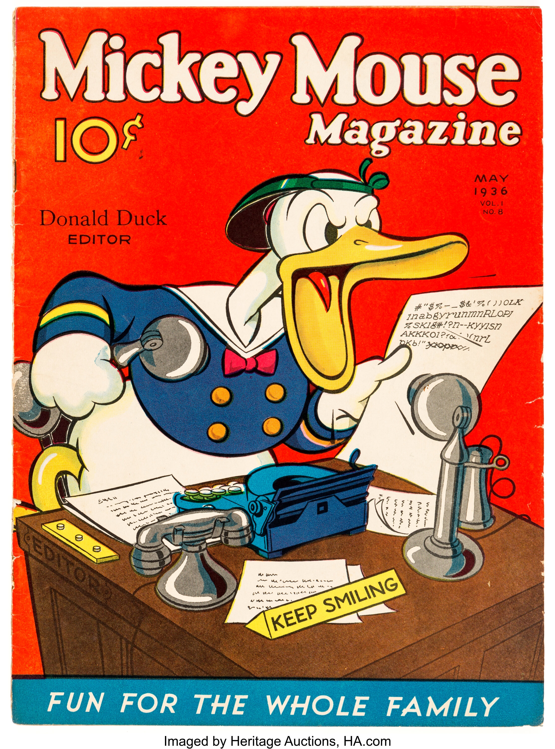 Mickey Mouse Magazine #8 (K. K. Publications/Western Publishing