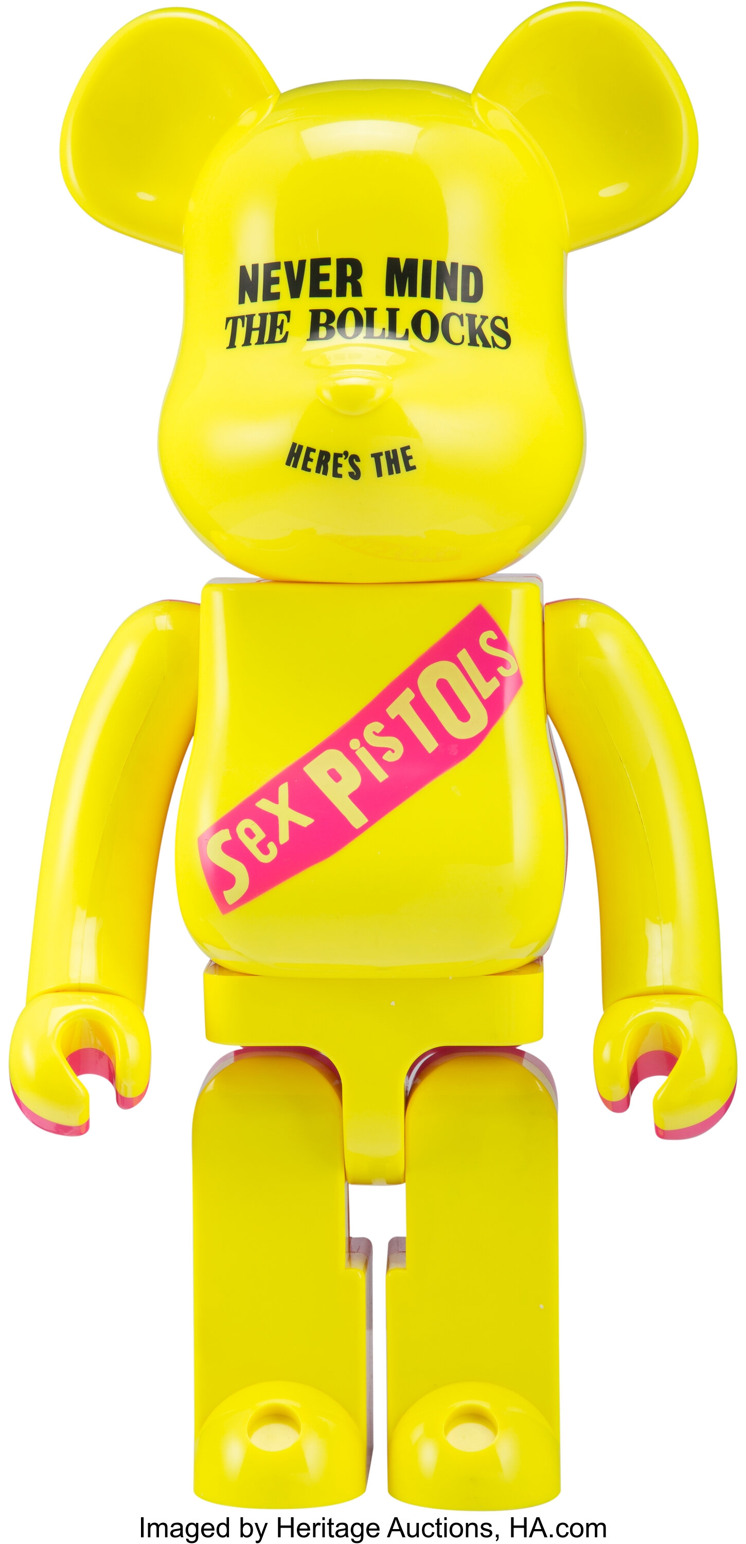 Be Rbrick X Sex Pistols Sex Pistols 1000 Yellow Pink 07 Lot 437 Heritage Auctions