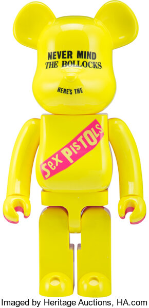 Be Rbrick X Sex Pistols Sex Pistols 1000 Yellow Pink 07 Lot 437 Heritage Auctions