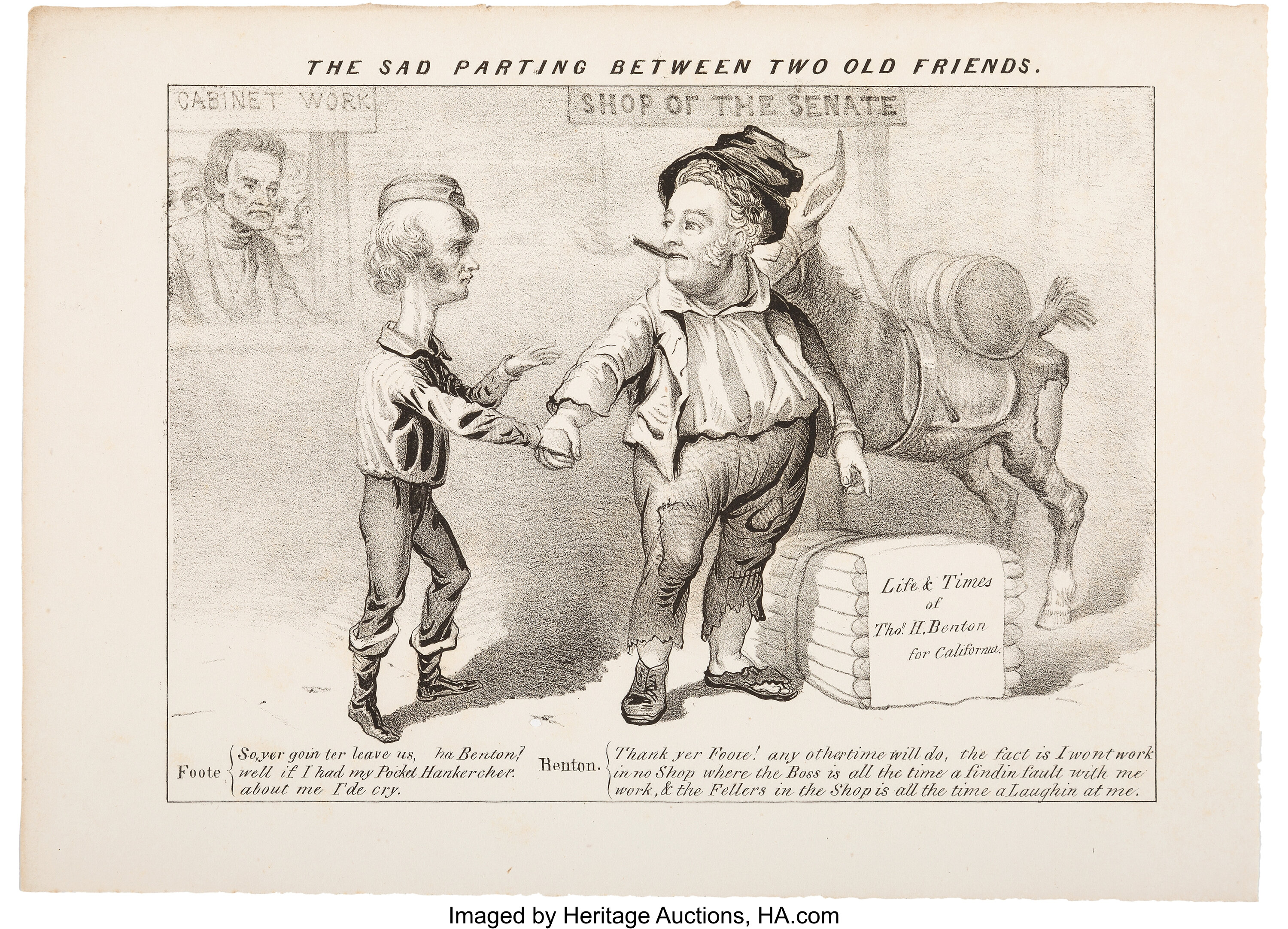 compromise of 1850 political cartoon