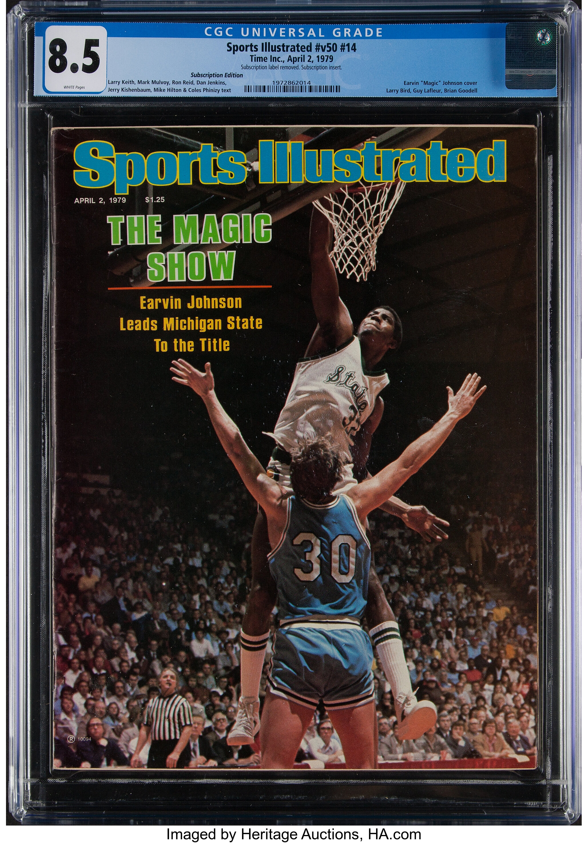 Indiana State Larry Bird Sports Illustrated Cover by Sports Illustrated