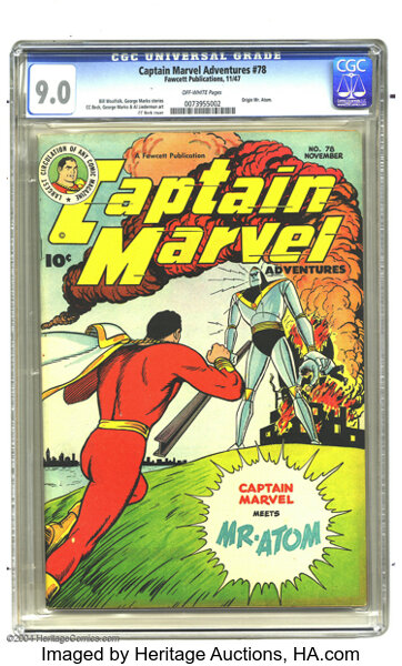 CAPTAIN MARVEL #2 CGC 9.0 WHITE PAGES