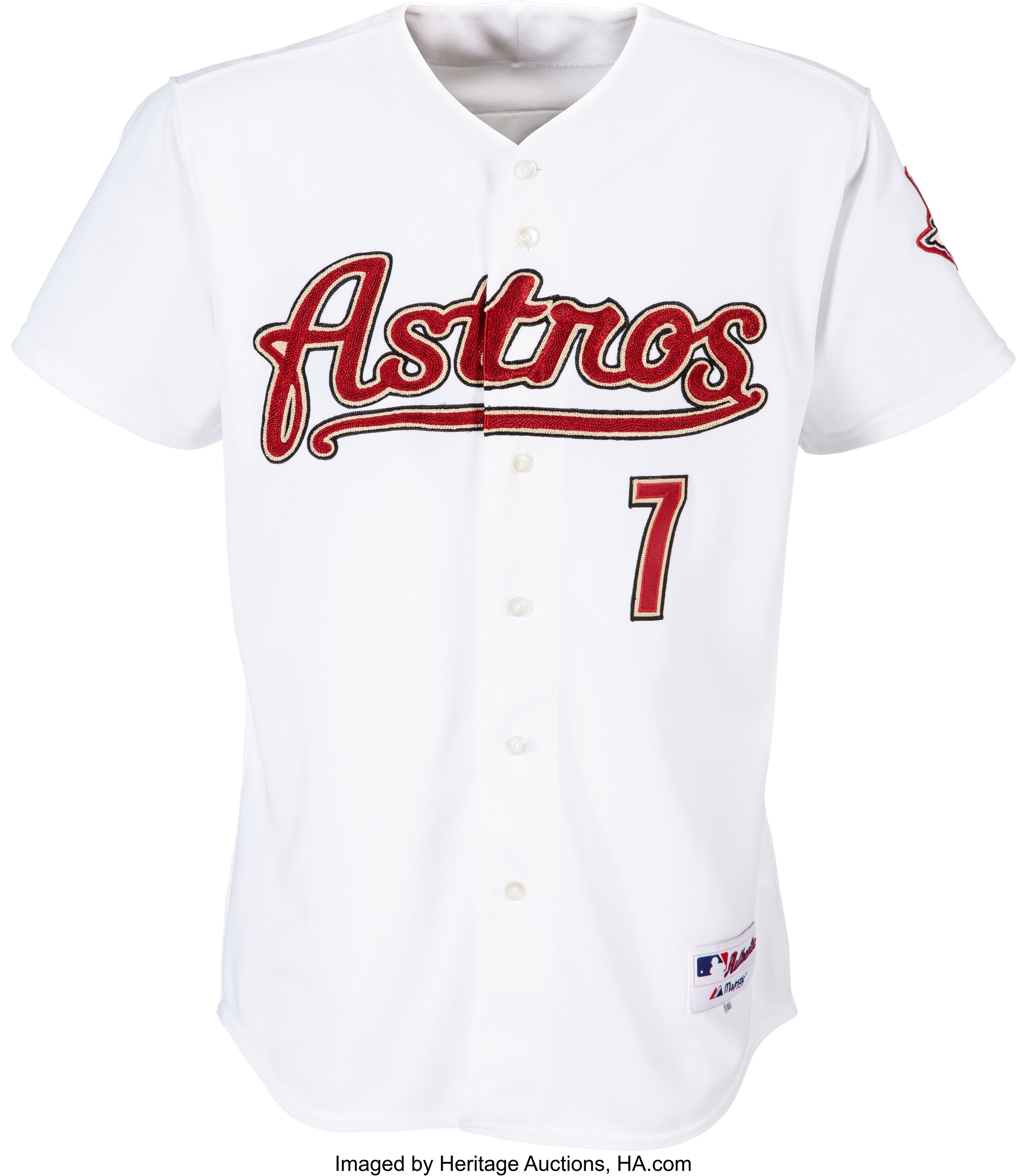 2005 Craig Biggio Game Worn Houston Astros Jersey. Baseball, Lot #81963
