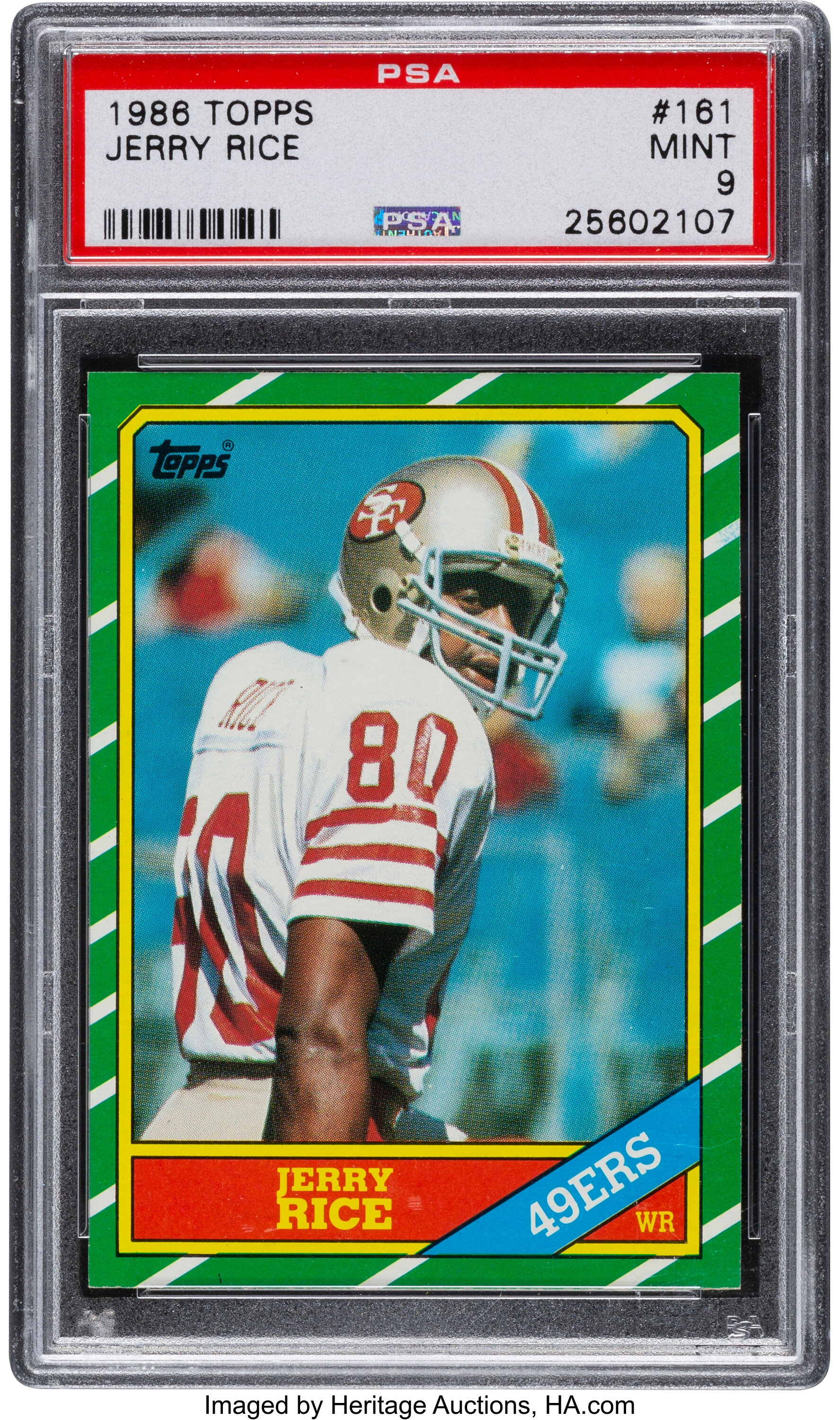 JERRY RICE (8) Card Football Lot - San Francisco 49ers