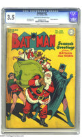 Batman #27 (DC, 1945) CGC VG- 3.5 Light tan to off-white pages