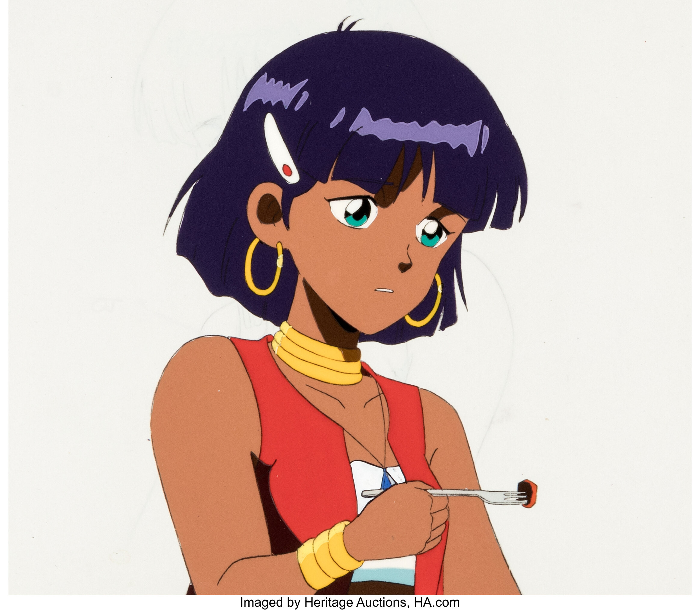 Nadia: The Secret of Blue Water Nadia Production Cel and Animation