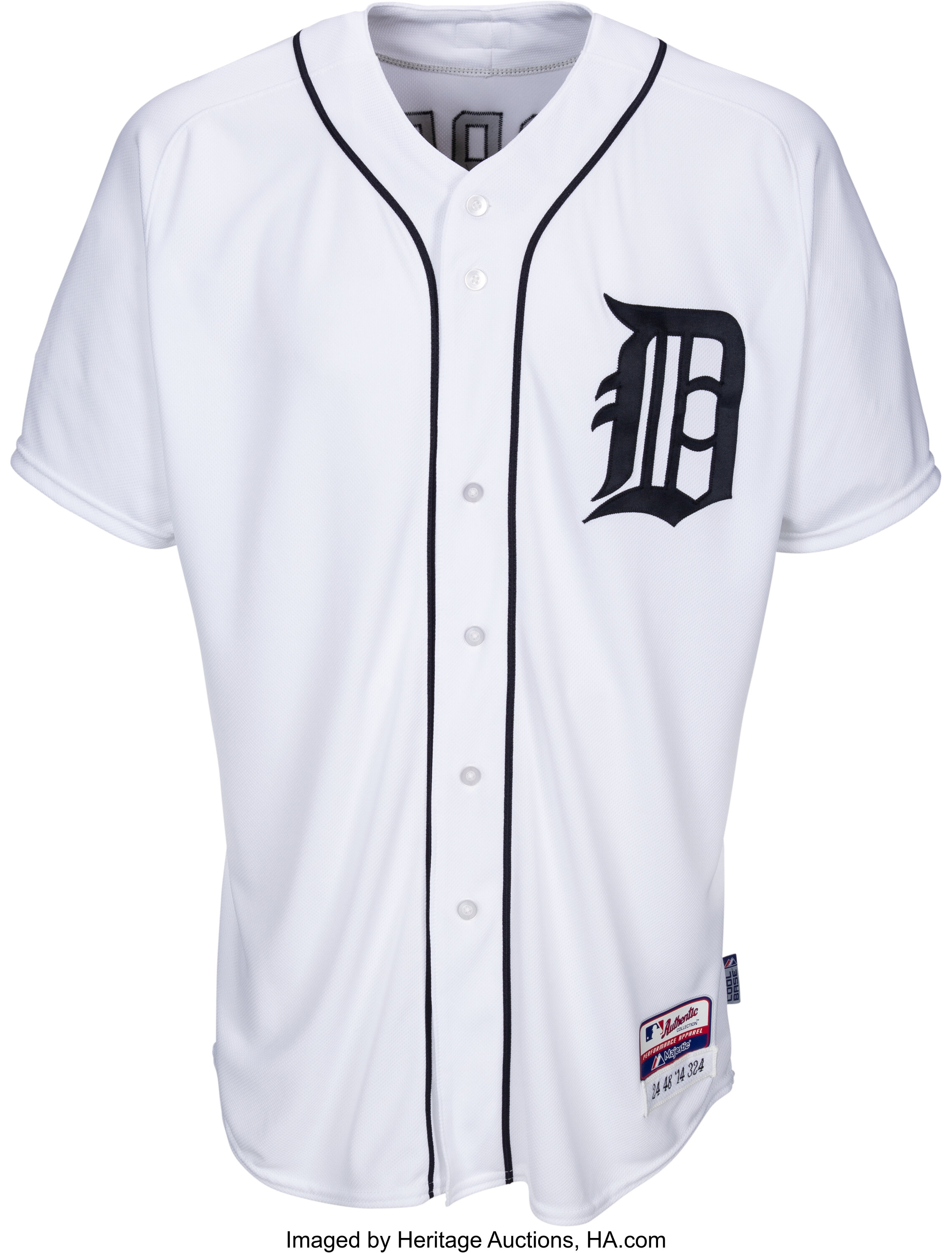 Miguel Cabrera Game Used Detroit Tigers 2011 White Baseball Pants