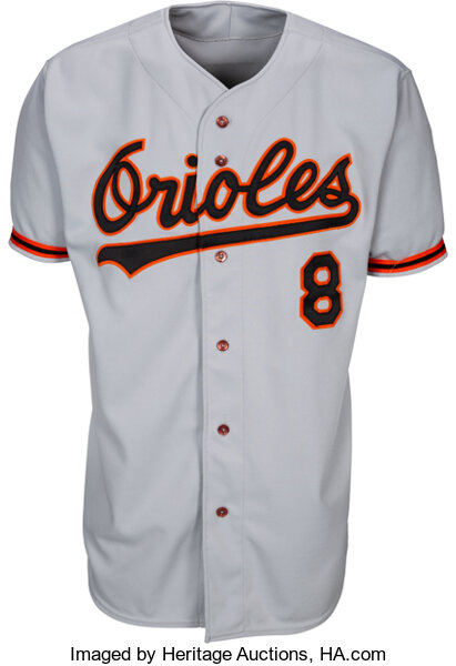 Cal Ripken Jr. Jersey - Baltimore Orioles Home Throwback MLB