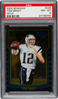 Lot Detail - 2000 Bowman Chrome Refractor #236 Tom Brady Rookie Card – BGS  MINT 9