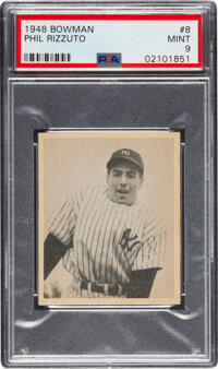 Sold at Auction: 1948 Leaf Phil Rizzuto #11