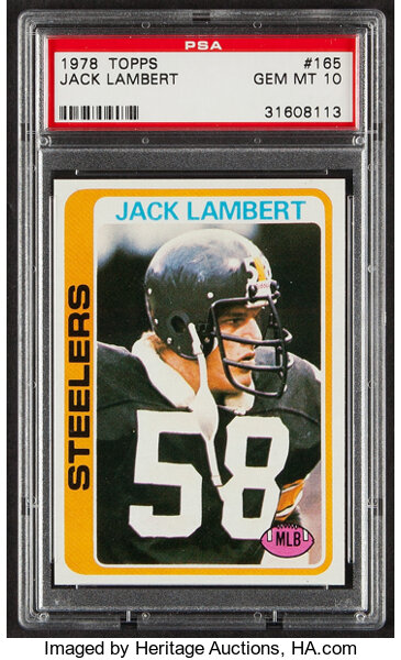 Buy JACK LAMBERT Photo Picture PITTSBURGH Steelers Steel Curtain Online in  India 