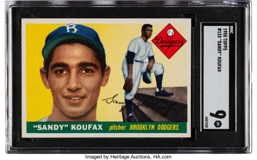 SGC 6 1959 Topps Sandy Koufax