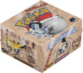 1ST EDITION POKÉMON FOSSIL BOOSTER PACKS - ART SET IN DISPLAY CASE