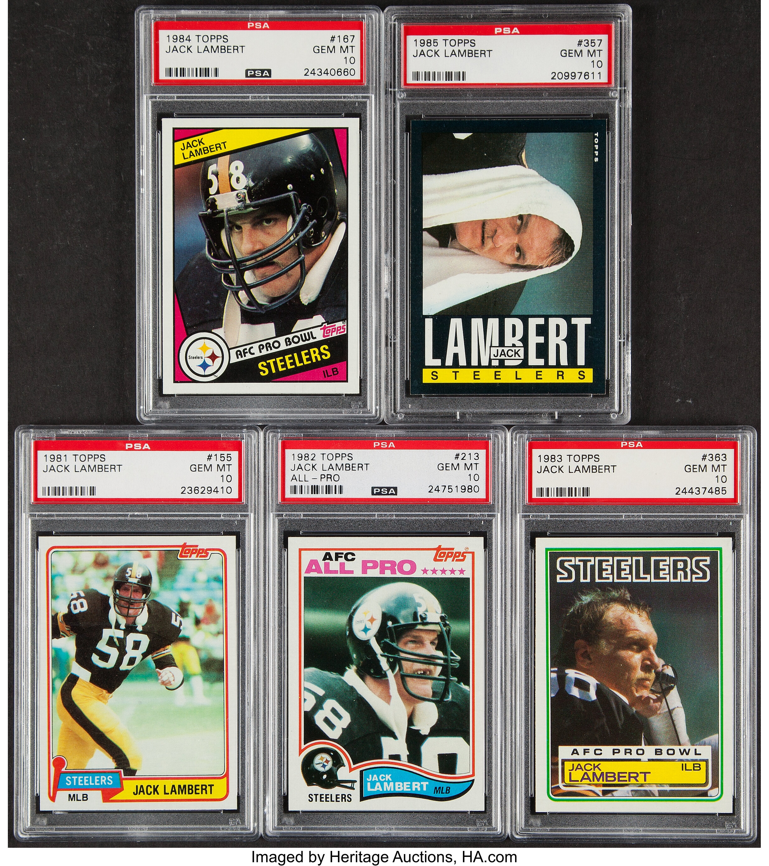 The Jack Lambert Collection- Sports Card and Sports Memorabilia Auctions