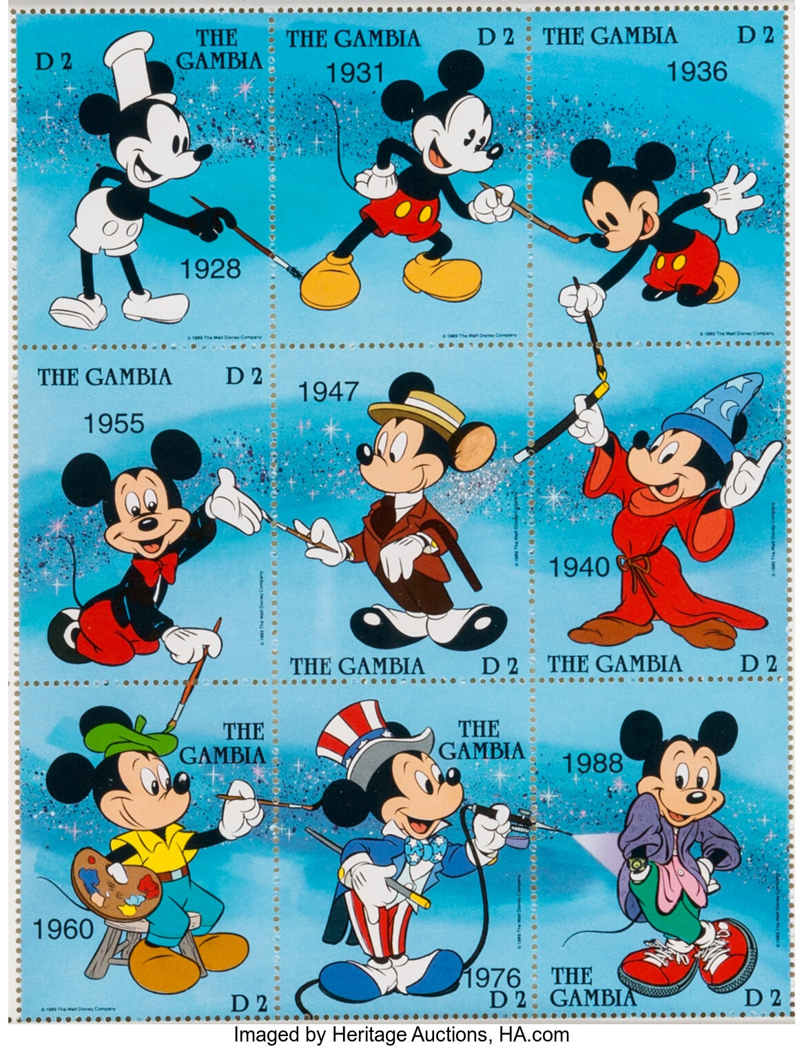 Disney Mickey Mouse Through the Years Limited Edition