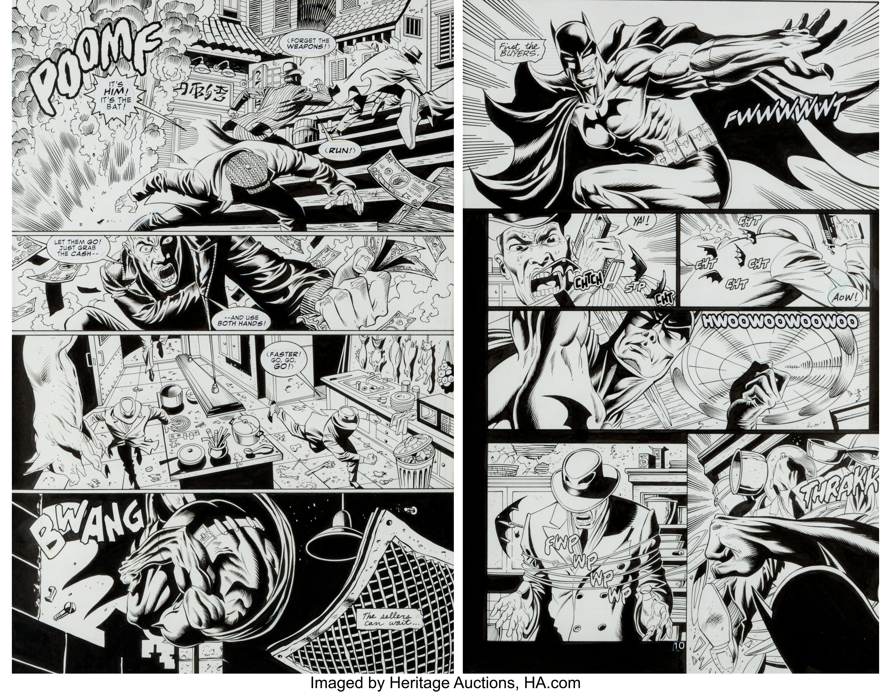 Paul Gulacy and Jimmy Palmiotti Batman: Legends of the Dark Knight | Lot  #13827 | Heritage Auctions