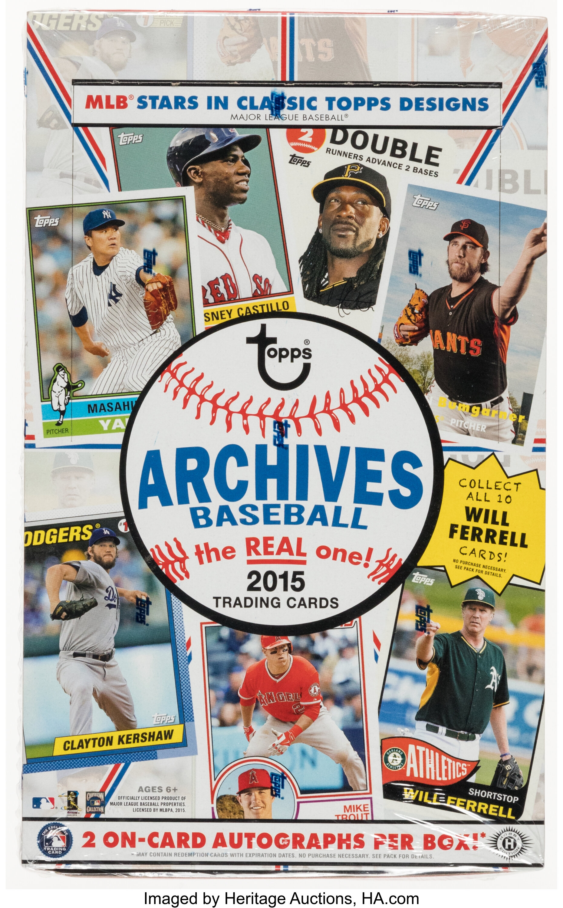 2015 Topps Heritage Baseball Hobby Box