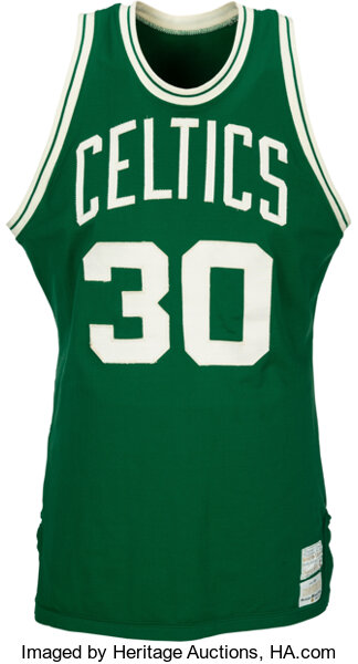 Athletic Knit B1710 Blank 1985-86 Boston Celtics Basketball Jerseys