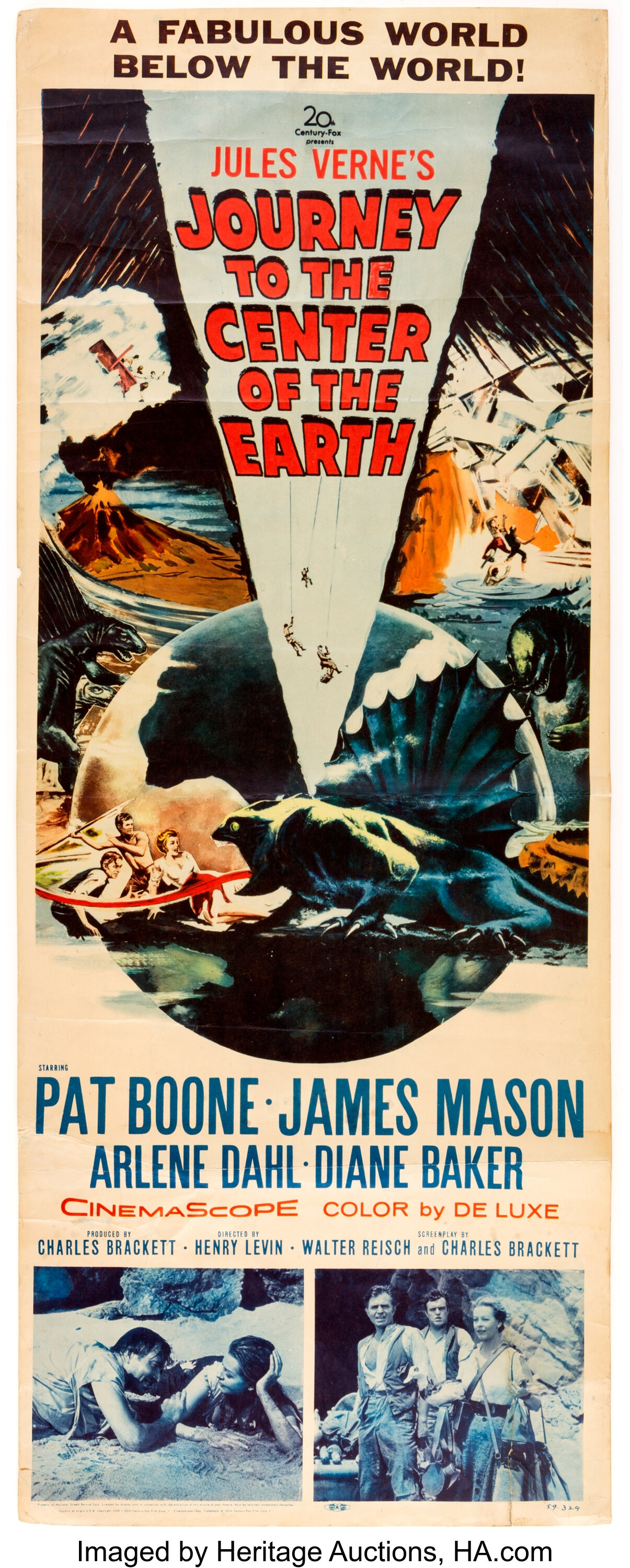 Journey To The Center Of The Earth (20th Century Fox, 1959).  