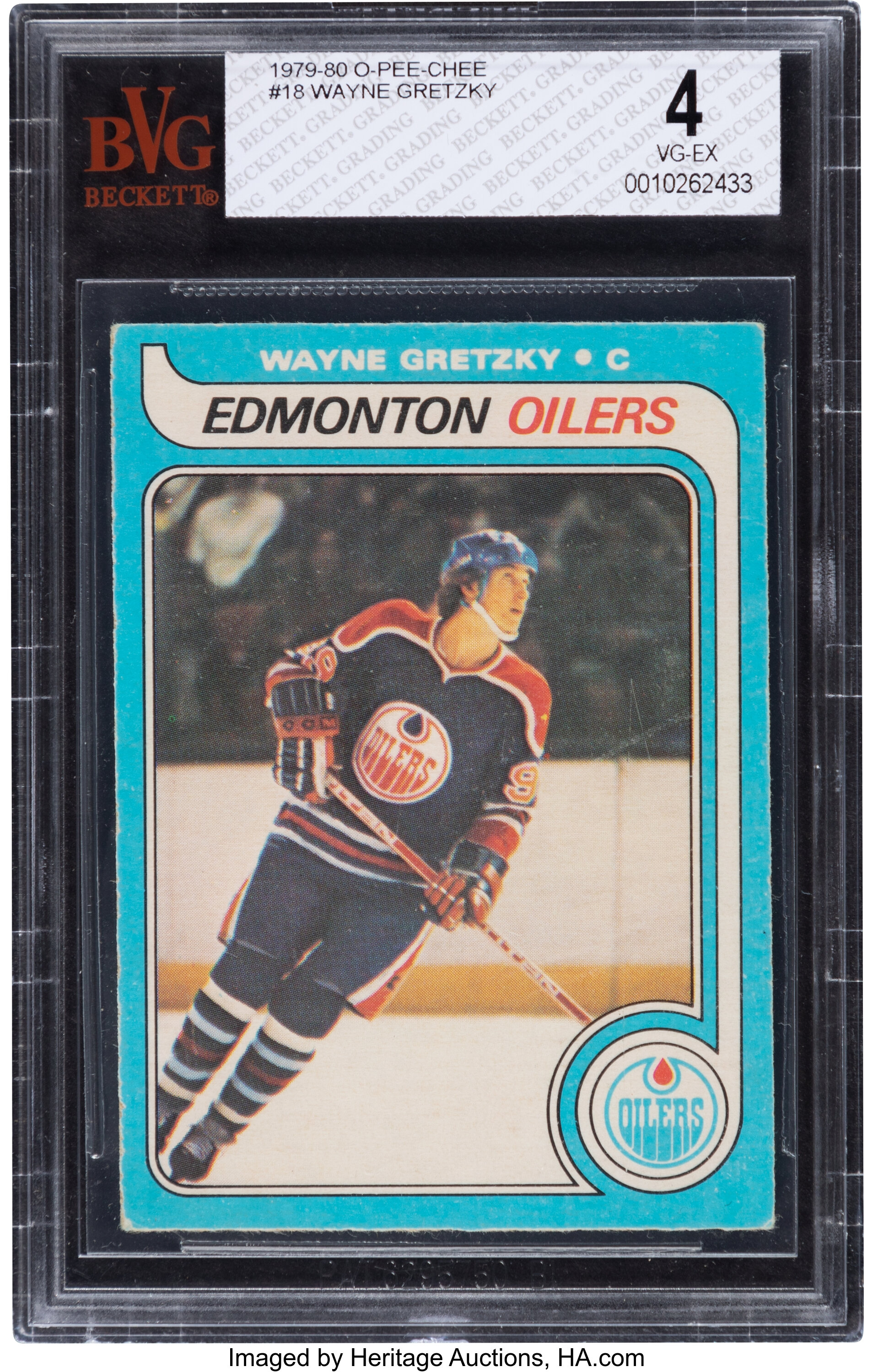 1979 O Pee Chee Wayne Gretzky 18 Bvg Vg Ex 4 Hockey Cards Lot 471 Heritage Auctions