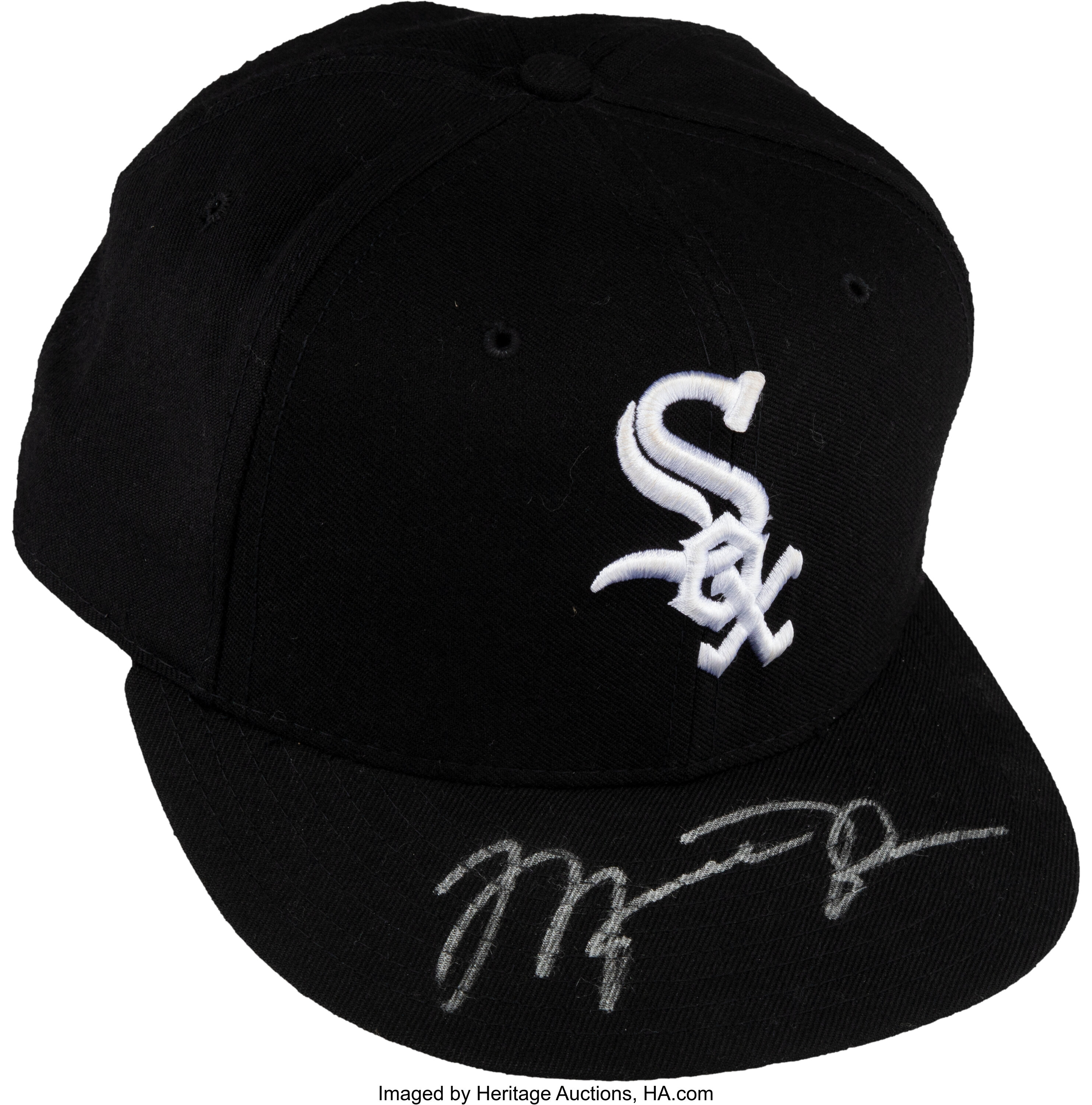 Michael Jordan Chicago White Sox Autographed Cap - Limited Edition of 500 -  Upper Deck