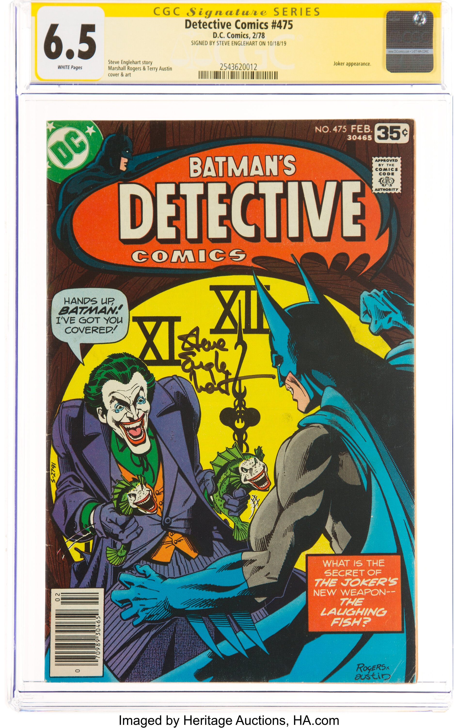 Detective Comics #475 Signature Series: Steve Englehart (DC, 1978