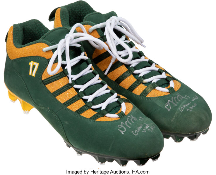 2020 Davante Adams Game Worn & Signed Green Bay Packers Air Jordan, Lot  #82894