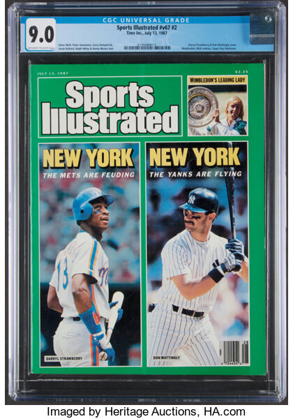 New York Mets Darryl Strawberry Sports Illustrated Cover by Sports  Illustrated