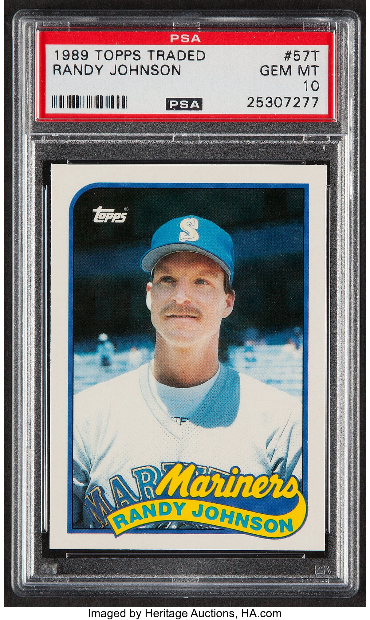 1989 Donruss Randy Johnson Montreal Expos 42 Rookie Graded 