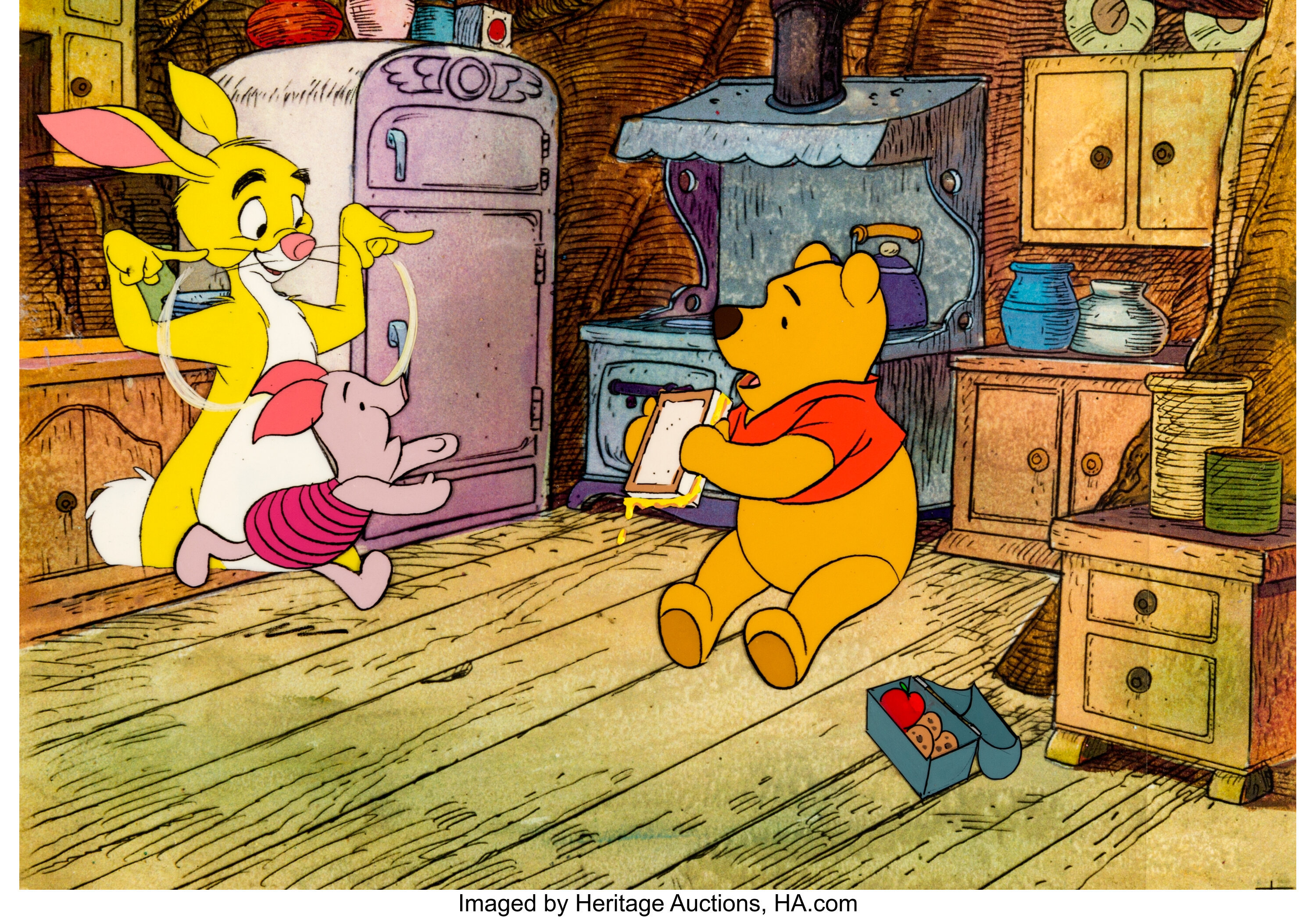 Disney Educational Film Winnie the Pooh, Piglet, and Rabbit | Lot ...