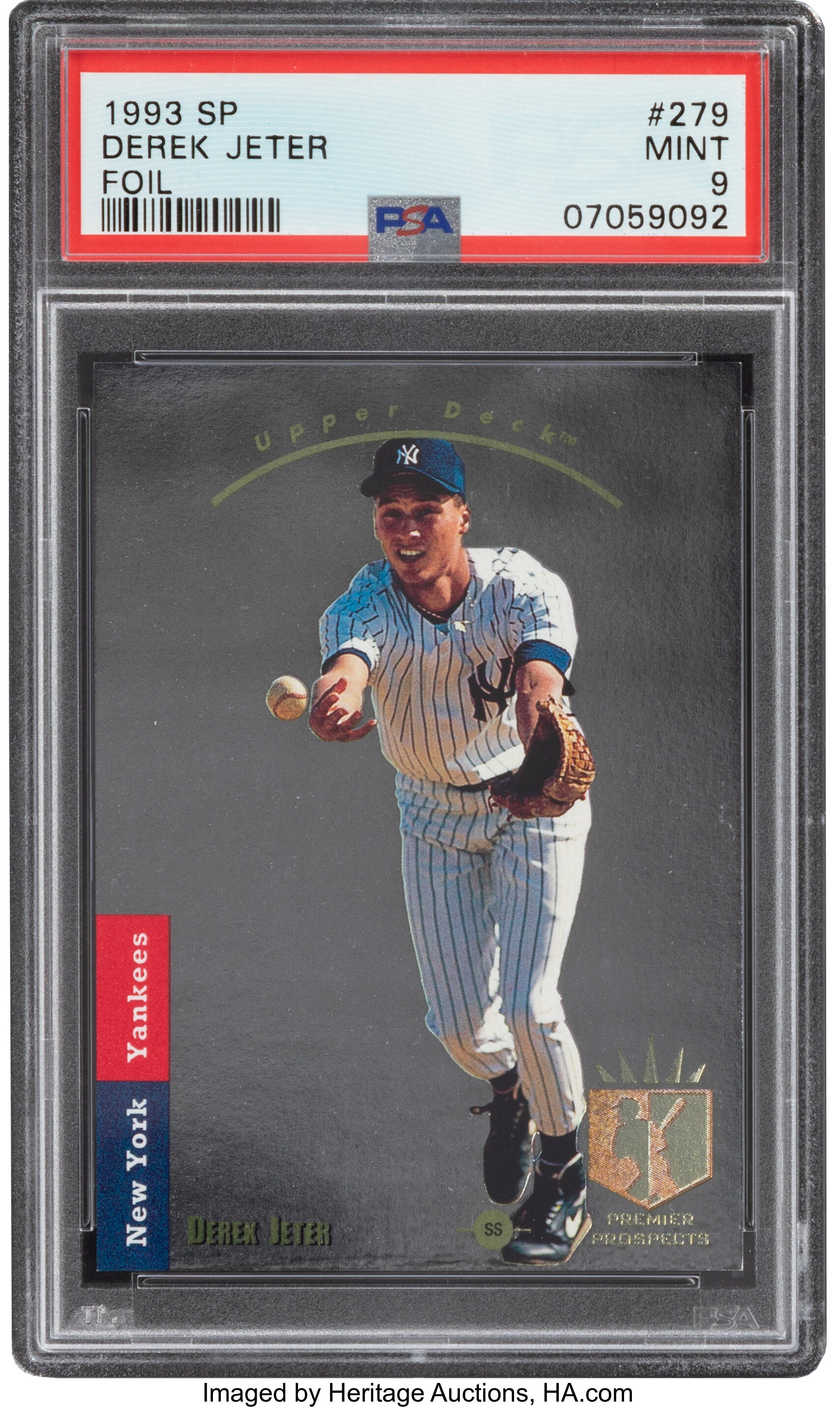 Derek Jeter 1993 Upper Deck SP Rookie Foil #279 - 1993 - US